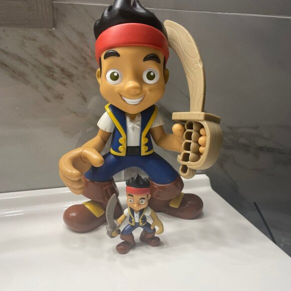 Jake and the never land pirates YO Ho let’s go Jake set of 2 moving sale decor - Picture 7 of 10